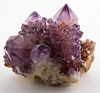 An amethyst crystal.