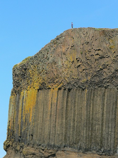 Basalt columns on Staffa.