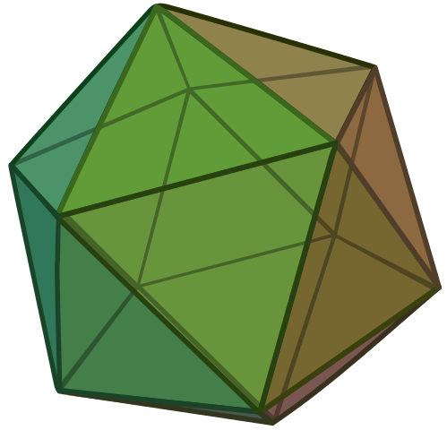 Icosahedron.