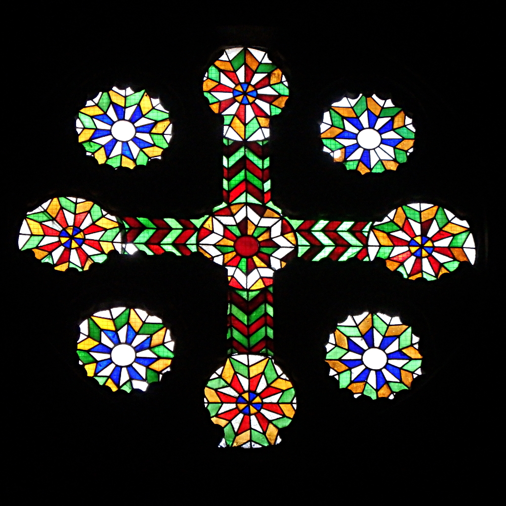 Rose window, Lugo cathedral.